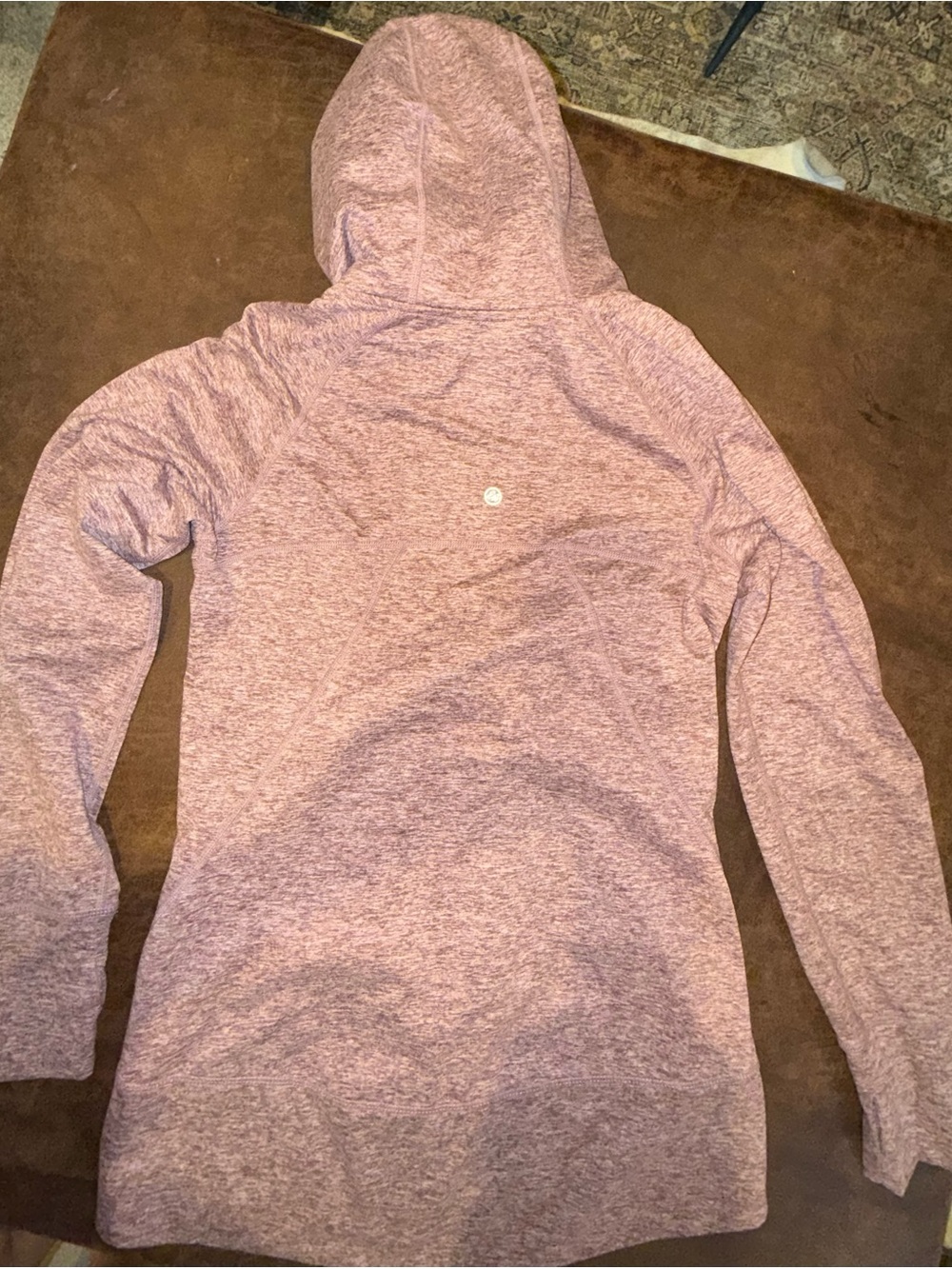 Eddie Bauer Womens Zip Up Hoodie Size M Sweatshirt Jacket Pockets Pink Gorpcore - Picture 9 of 10